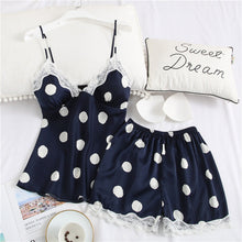 Load image into Gallery viewer, Two Piece Satin Pajamas