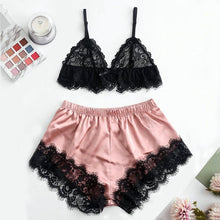 Load image into Gallery viewer, Two Piece Satin Pajamas